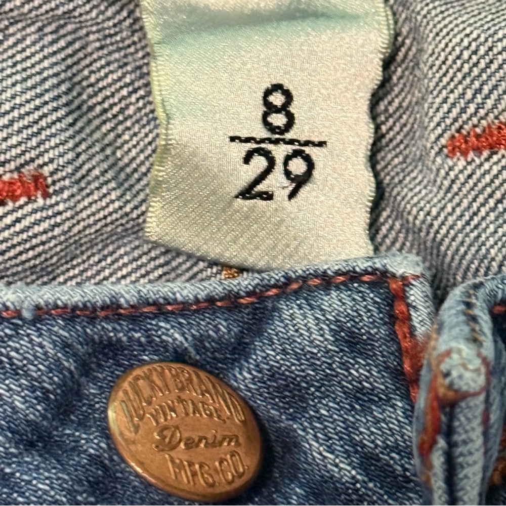 Lucky Brand Light Blue Denim with Button Detail